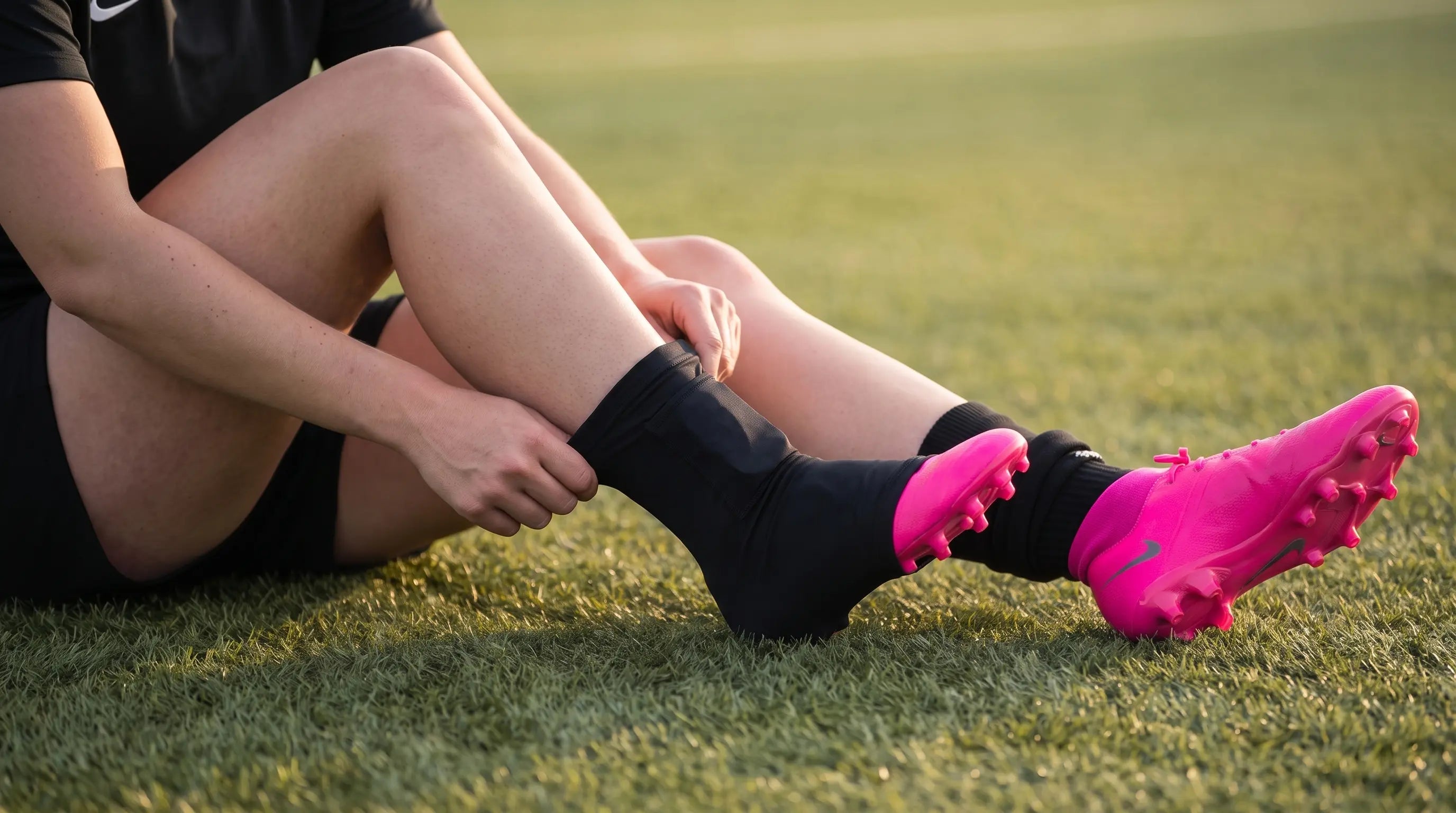 miniguard shin protection soccer Pads Lightweight Breathable